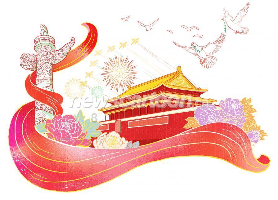 美丽大城市拼图